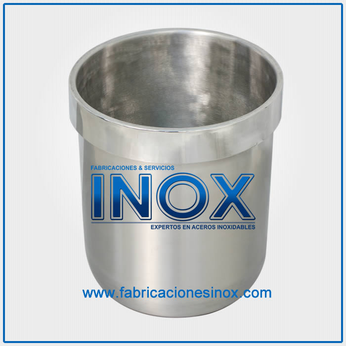 Olla de 50L en acero inoxidable – Fabricaciones Inox