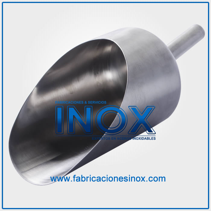 Cucharon de acero – modelo Repujado – Fabricaciones Inox