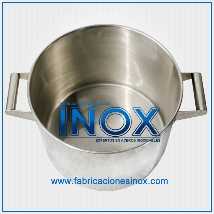 Olla de 20L en acero inoxidable – Fabricaciones Inox