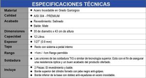 Fichas Tecnicas Inox 13 T5A