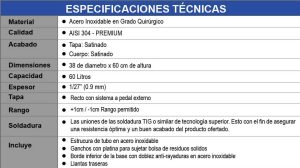 Fichas Tecnicas Inox T6A