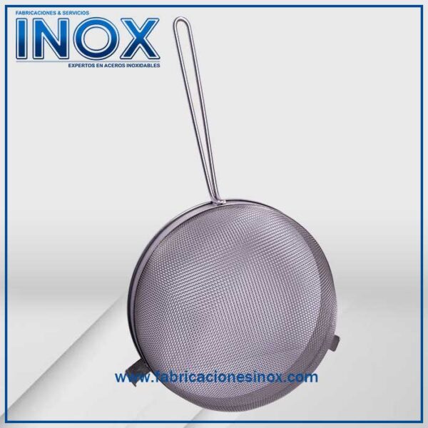 colador en acero inoxidable