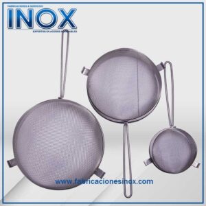 COLADORES EN ACERO INOXIDABLE